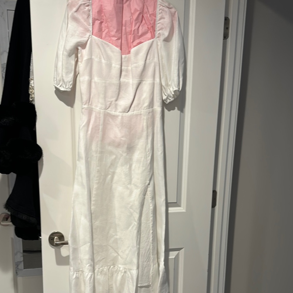 Reformation-Elegant White Dress